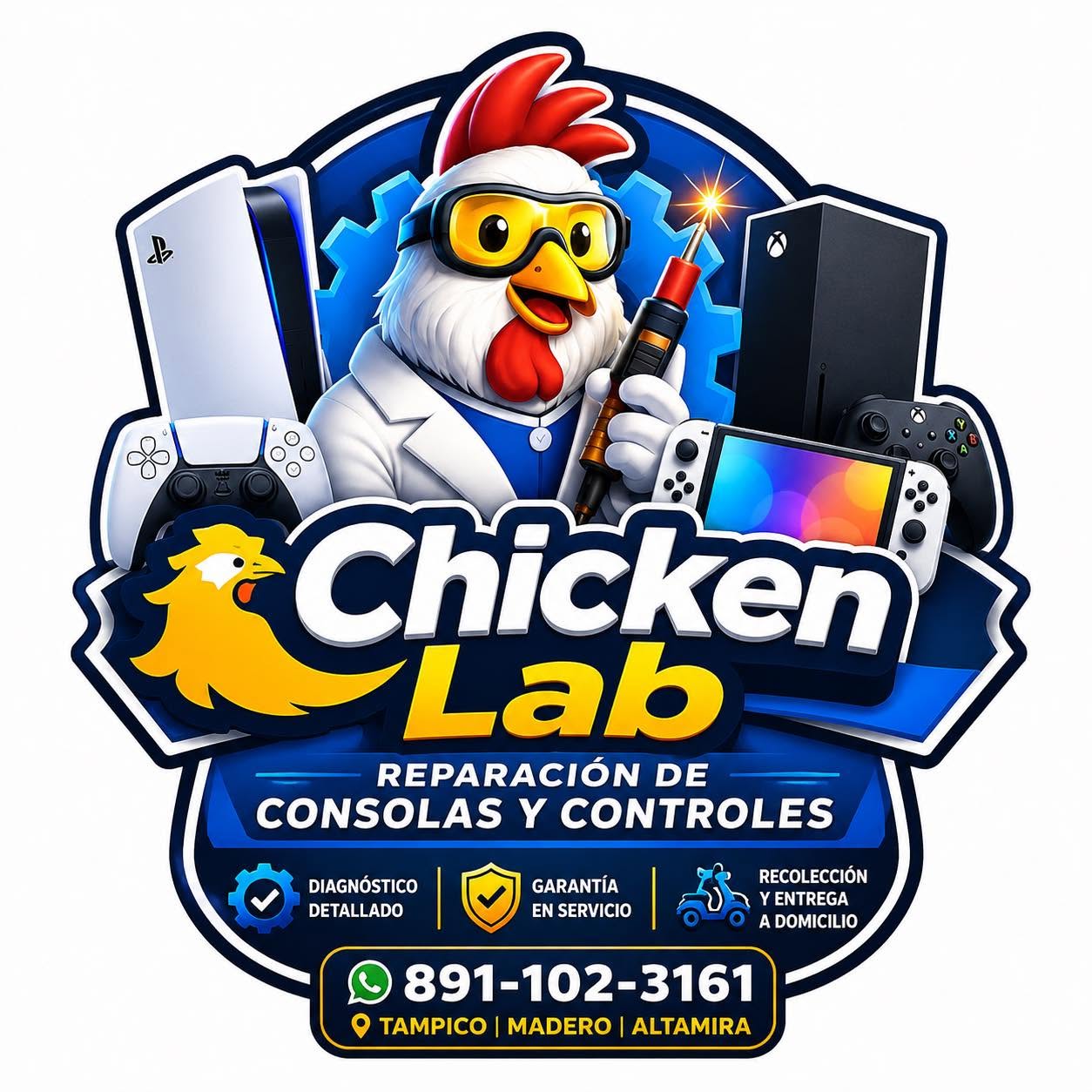 Logo de Chicken Lab